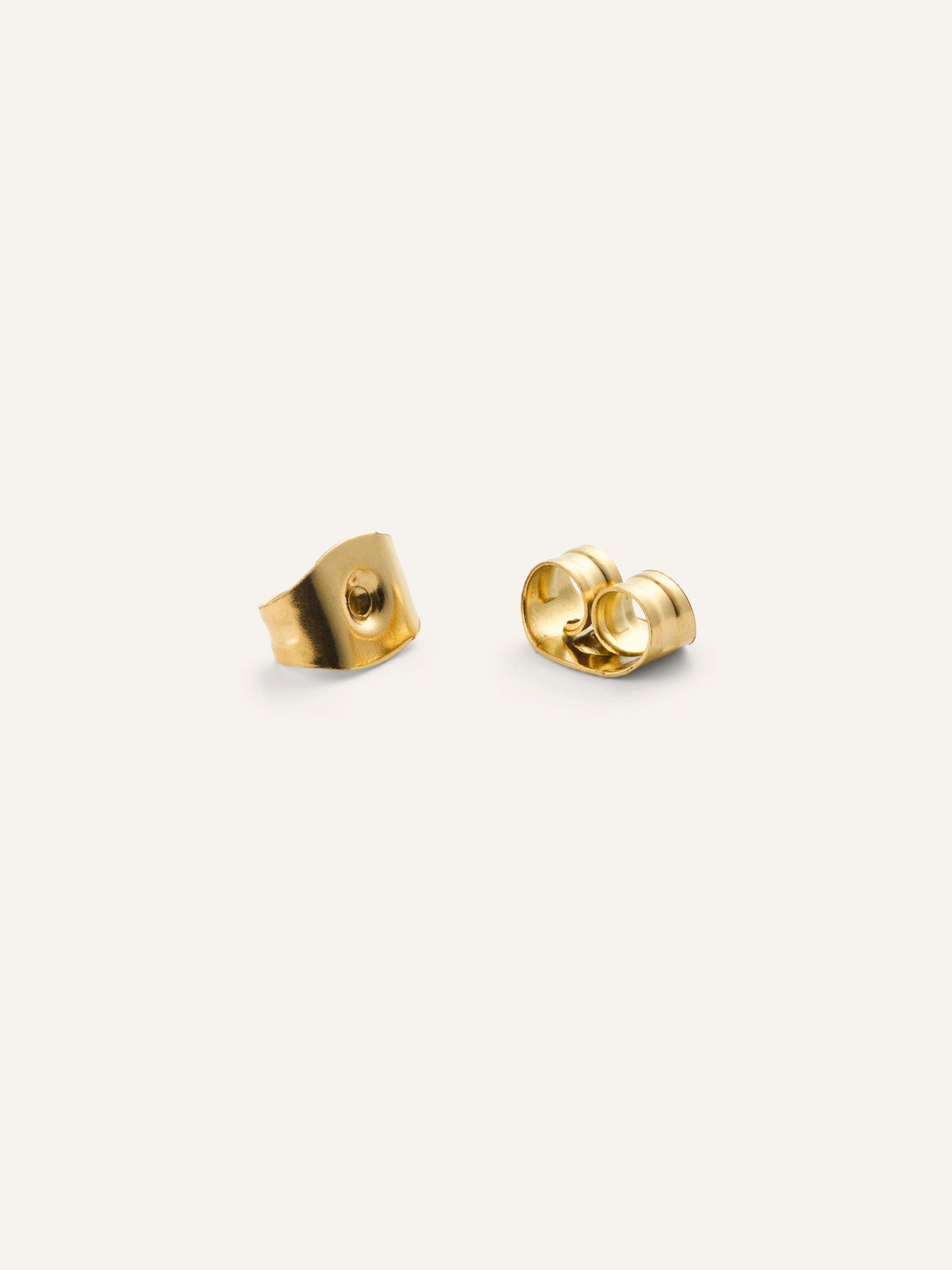 Belle White Medium Studs