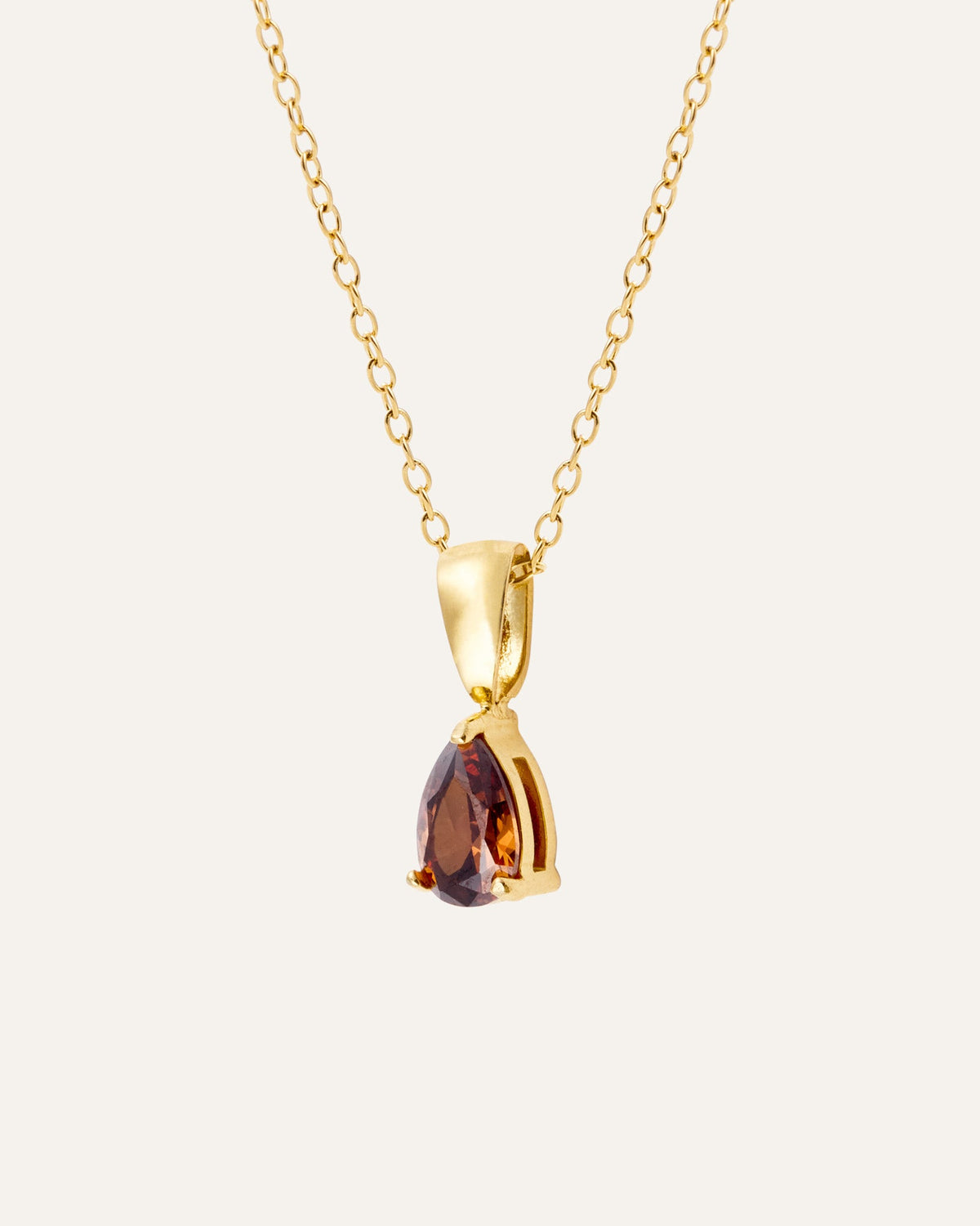 Belle Coffee Necklace