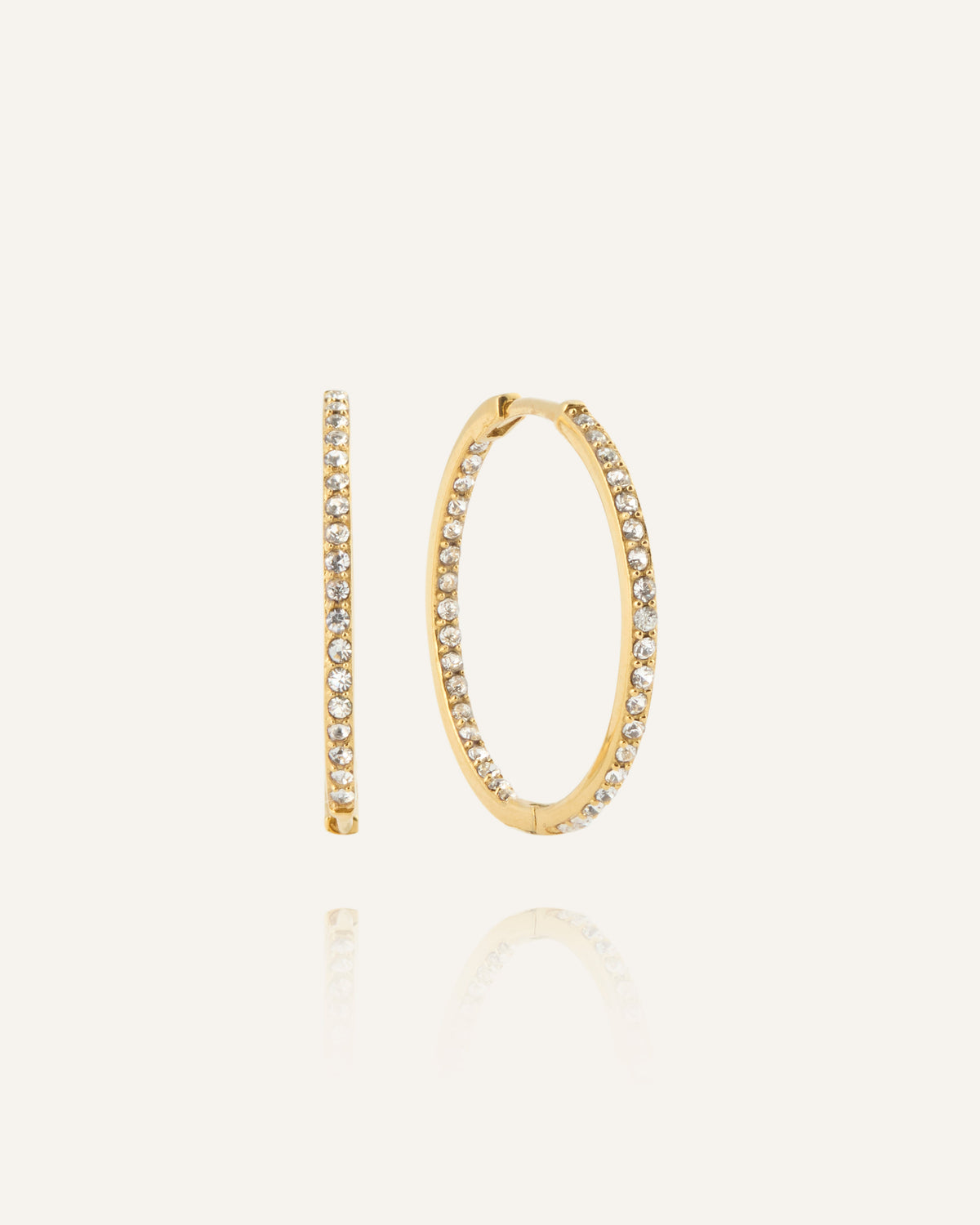 Sparkle Extra Large Hoops