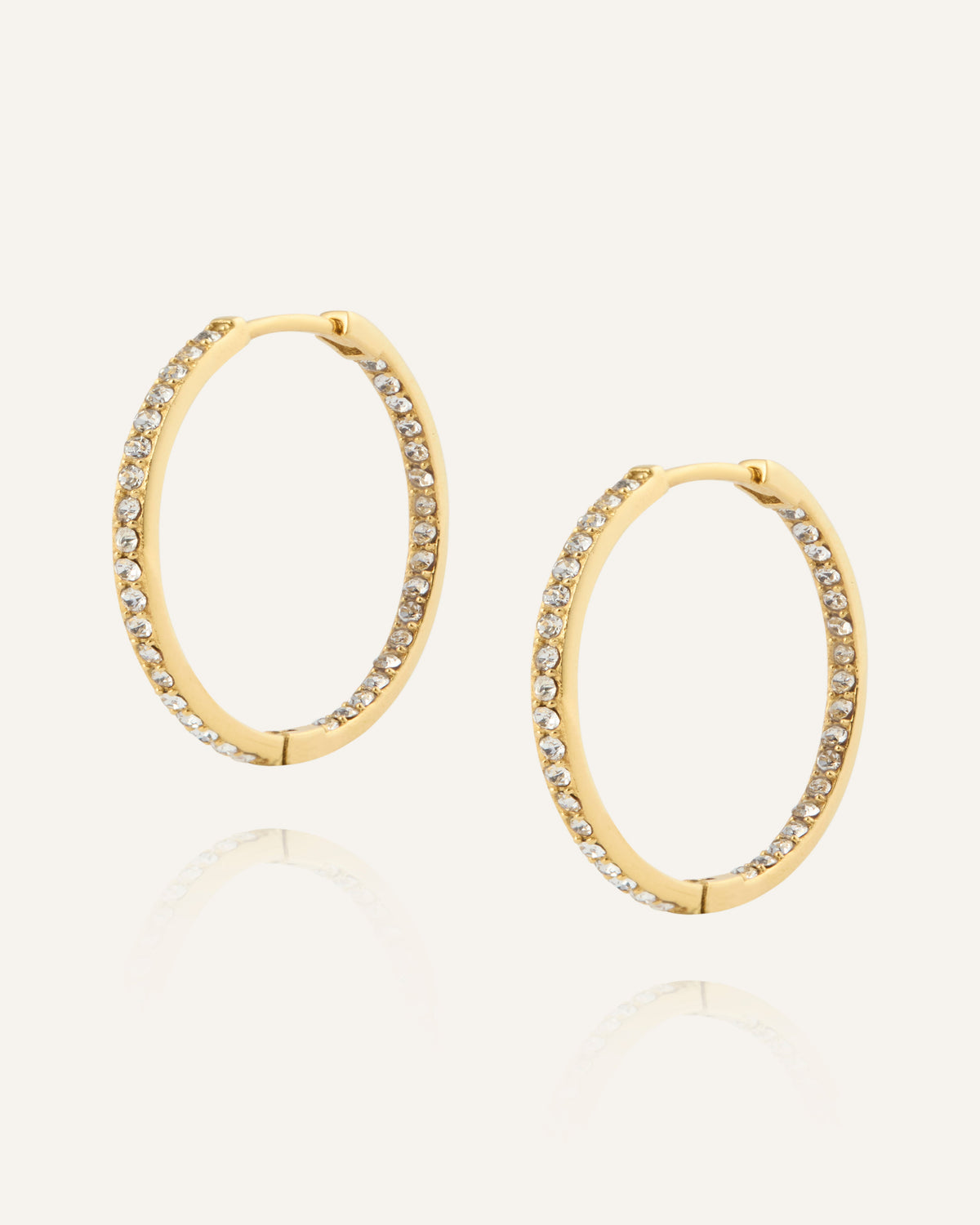 Sparkle Extra Large Hoops