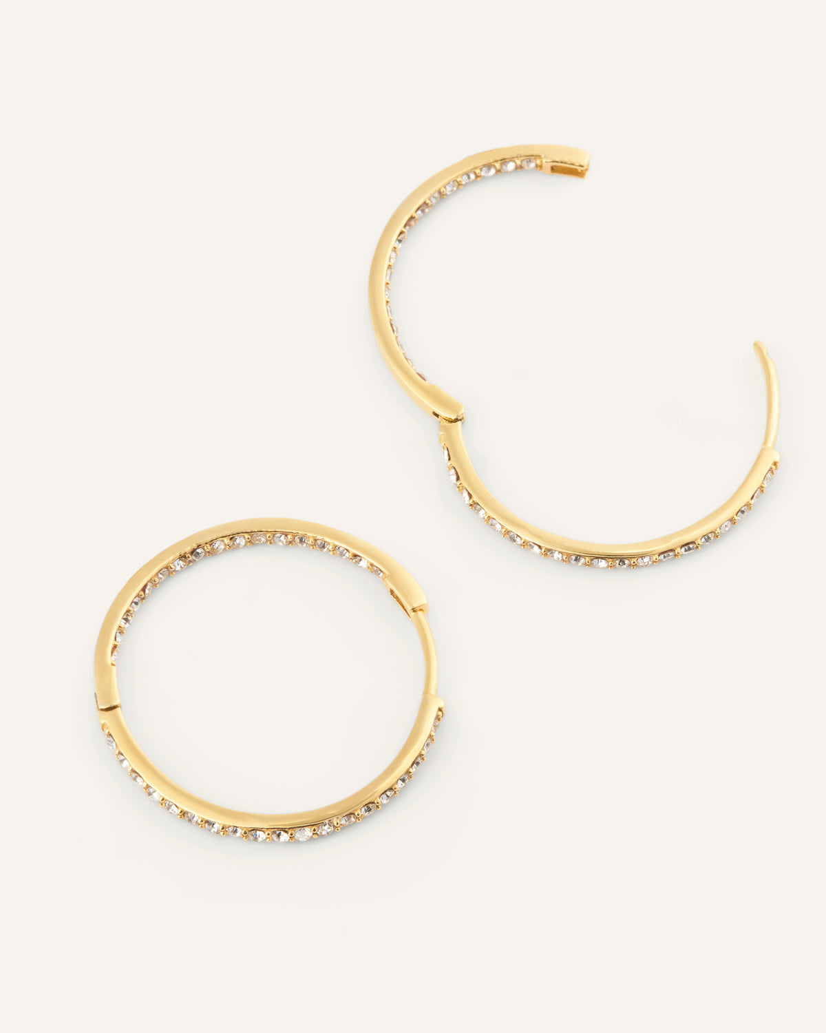 Sparkle Extra Large Hoops