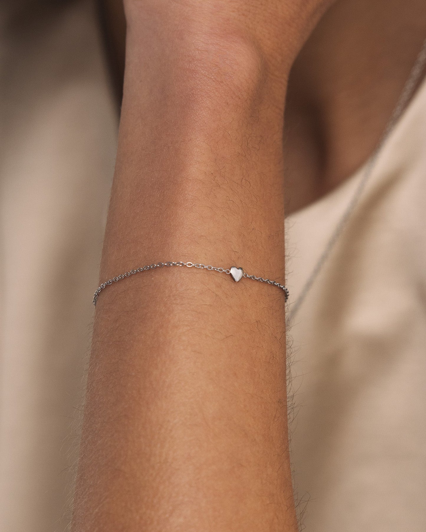 Sweetheart Steel Bracelet