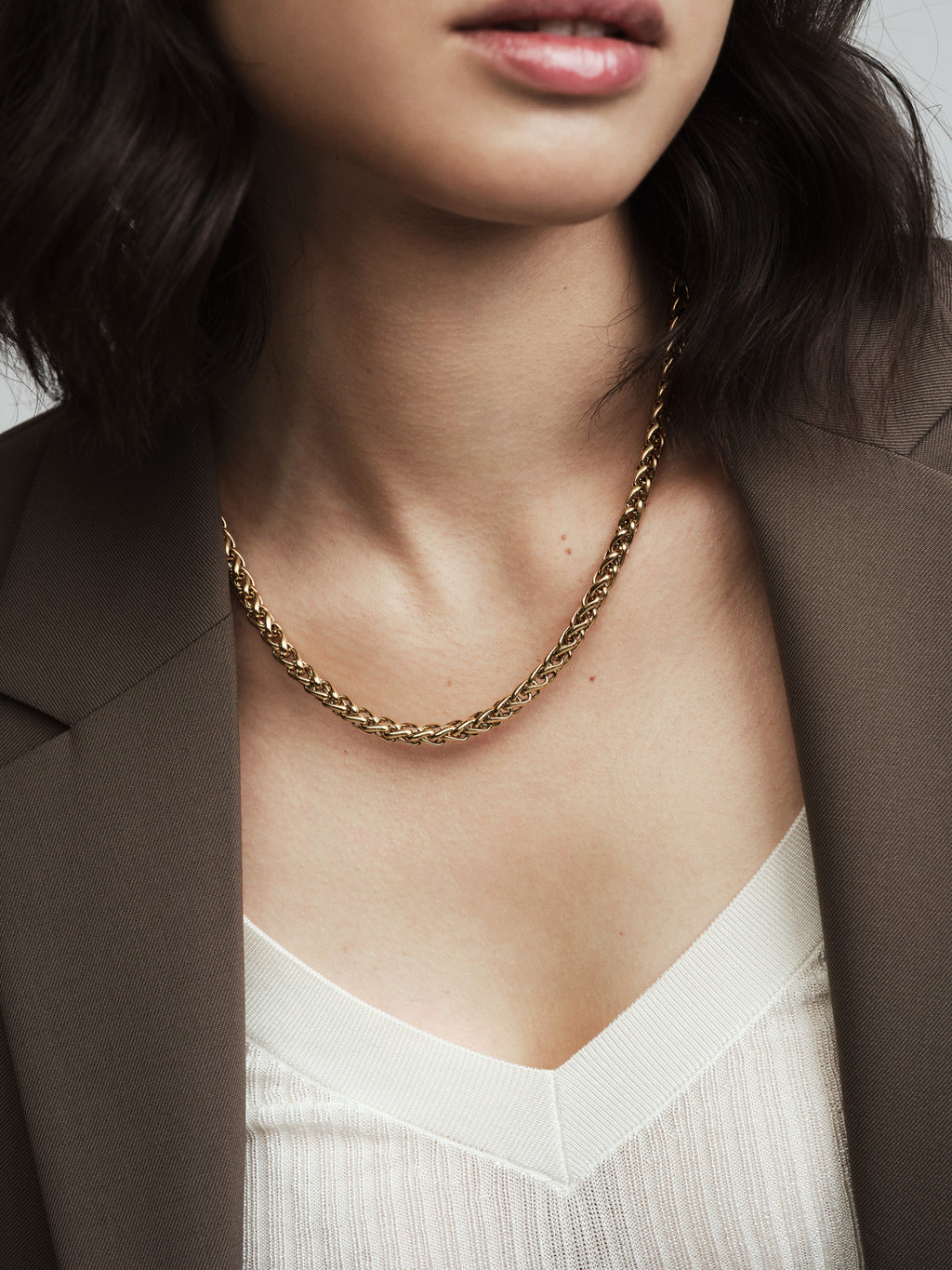 Rebel Chain Thin Necklace