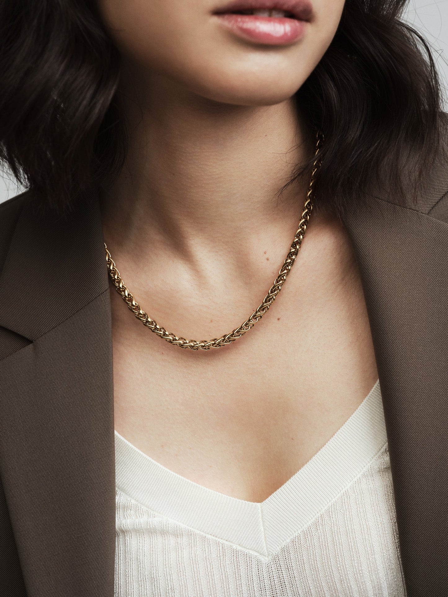 Rebel Chain Thin Necklace
