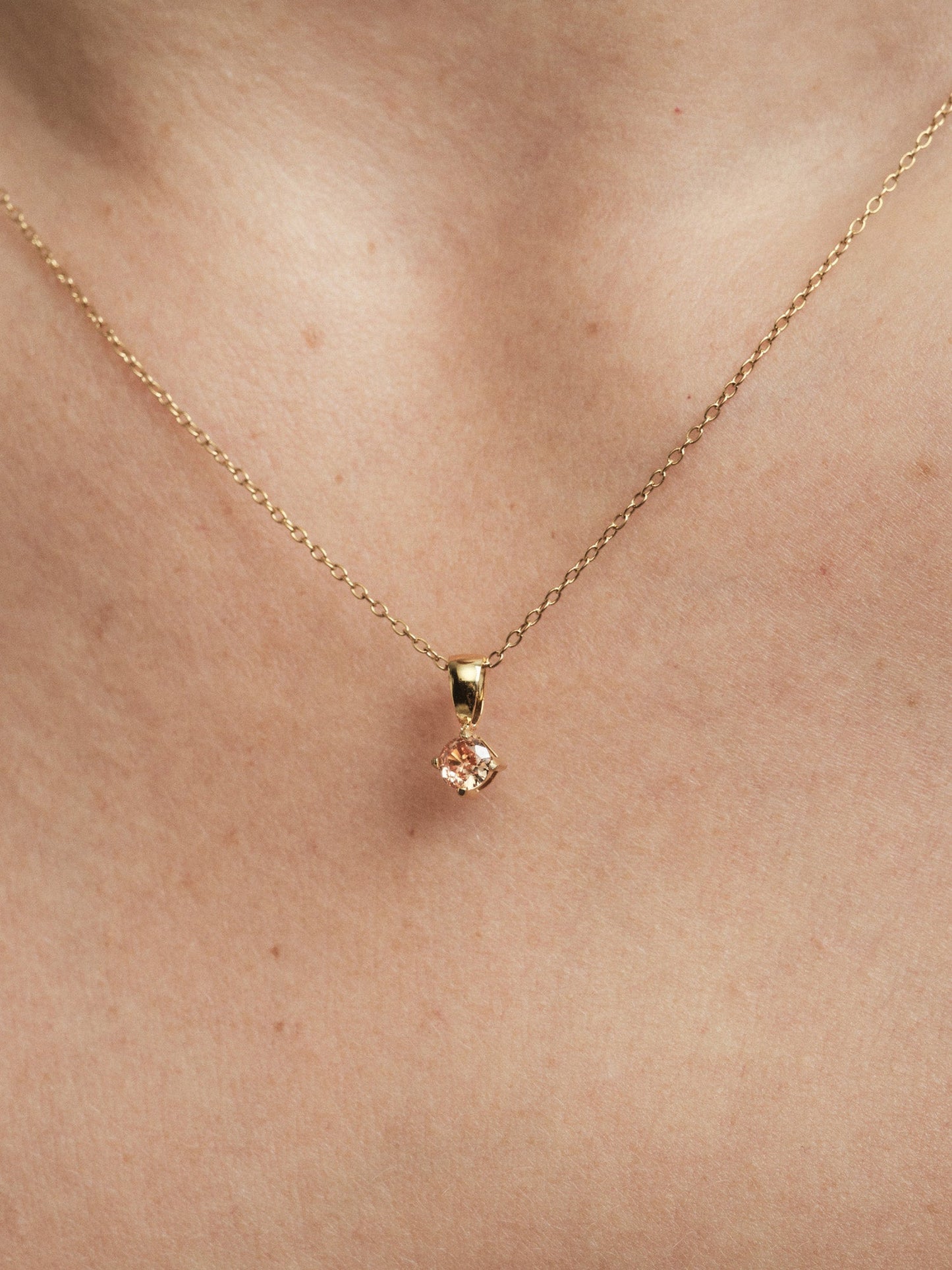 Jolie Champagne Necklace