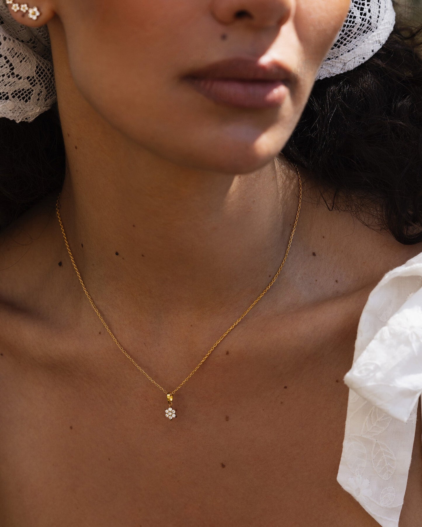 Flora Gold Necklace