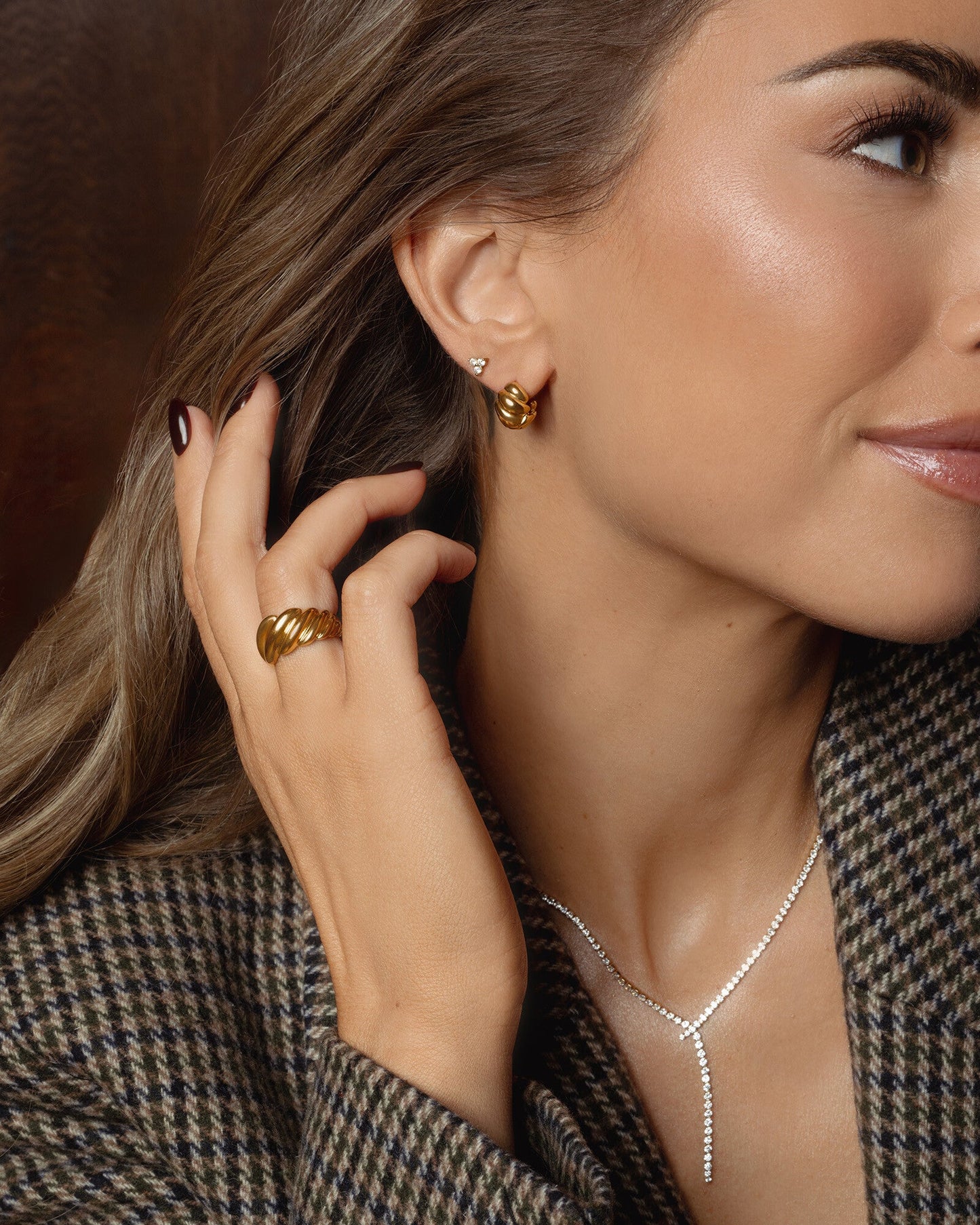 Seléne Small Hoops