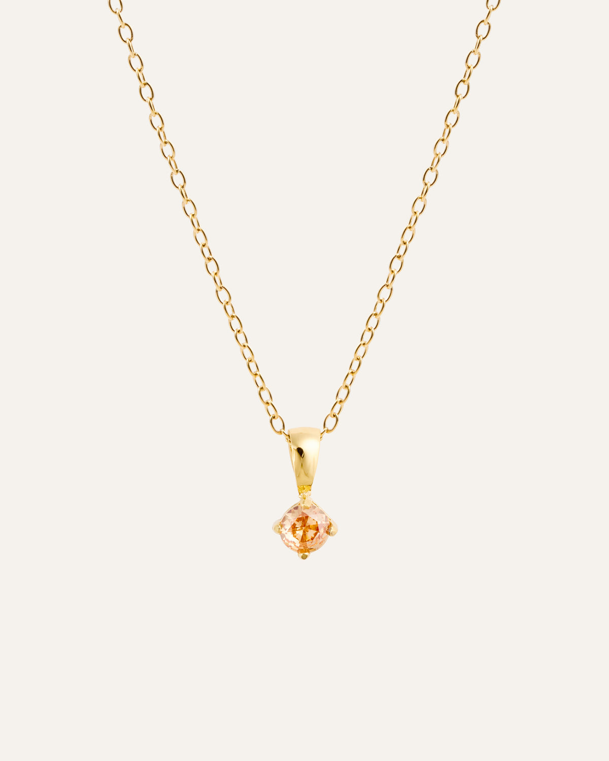 Jolie Champagne Necklace