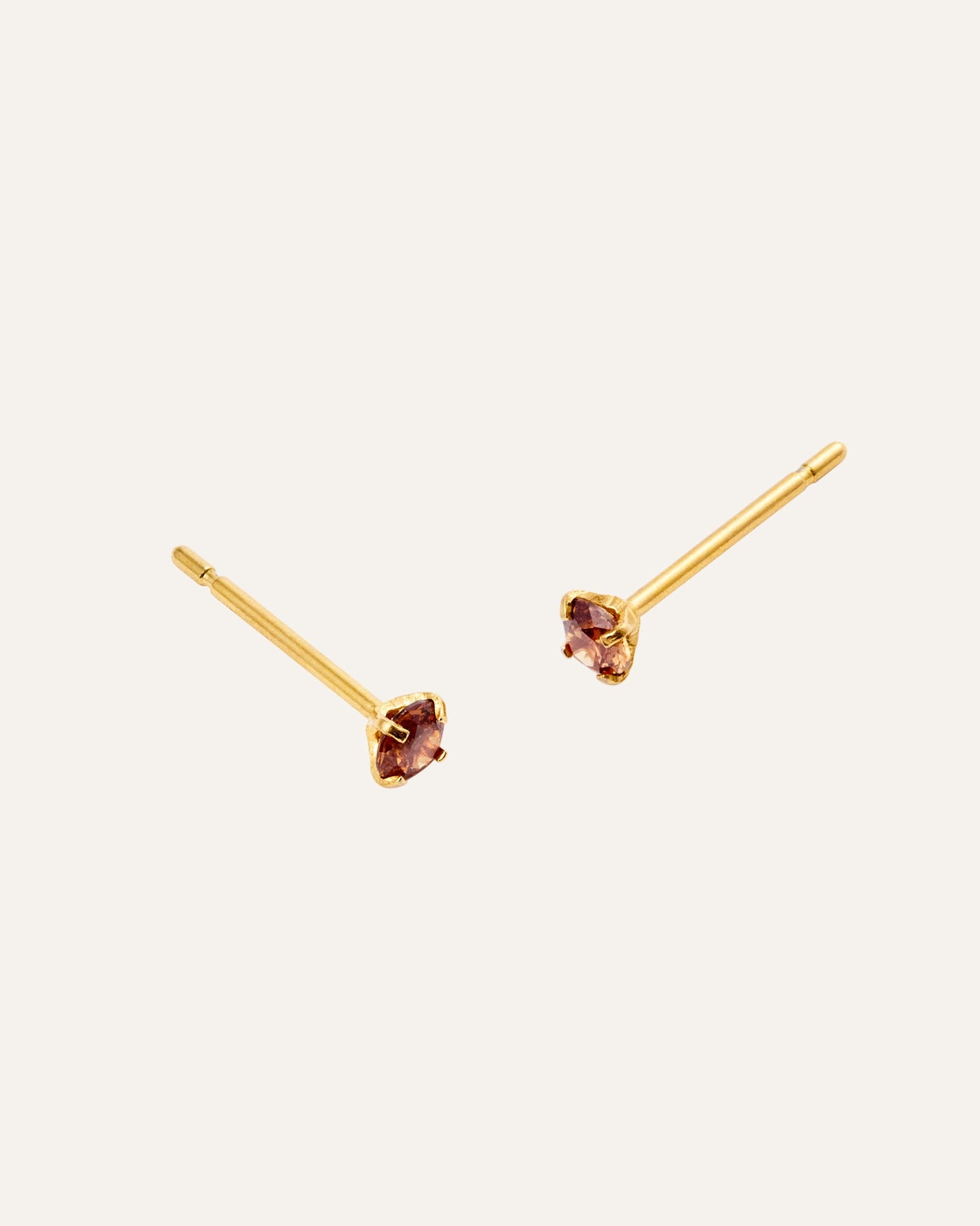 Jolie Coffee Small Studs