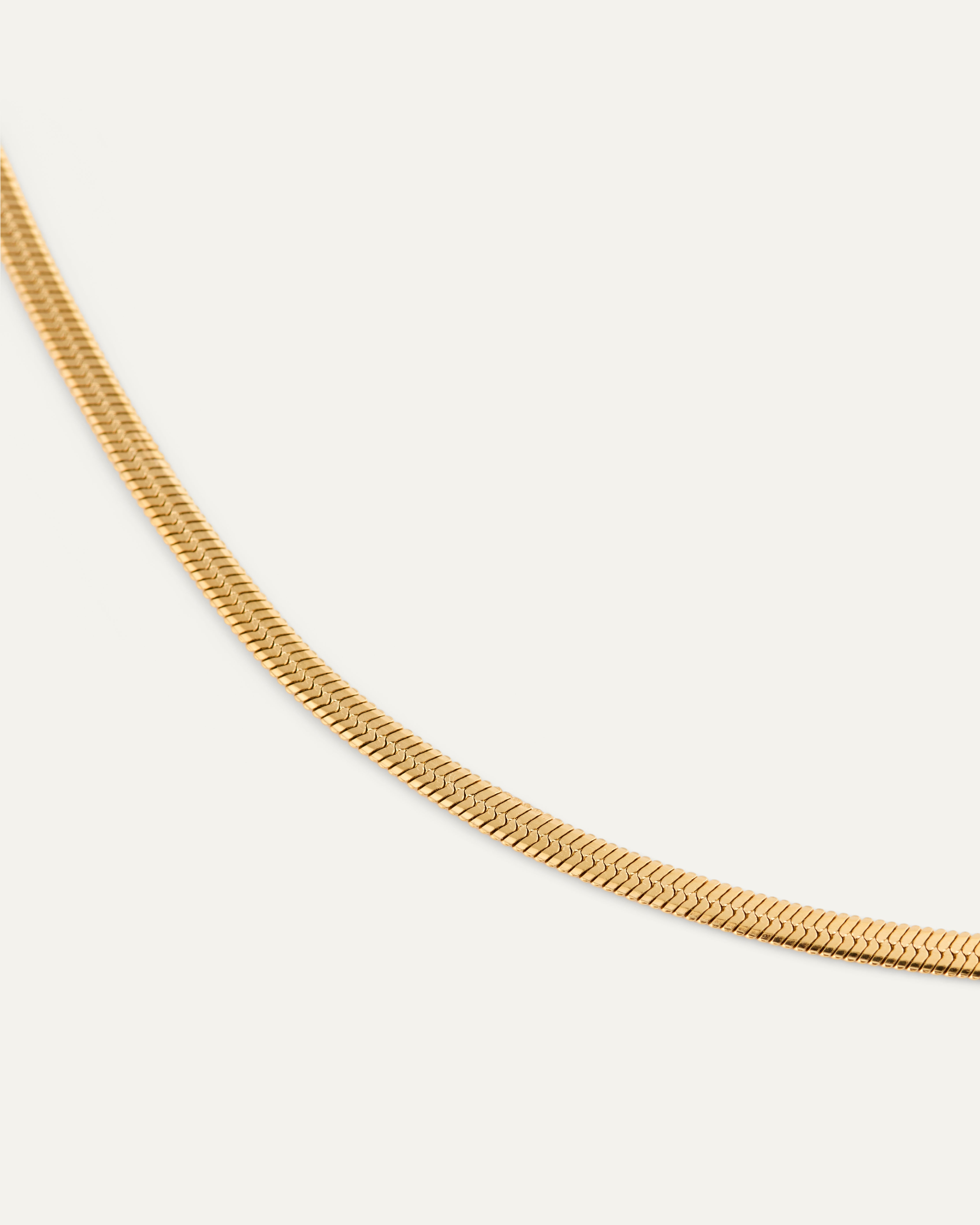 Thin Snake Bracelet Gold – Mockberg