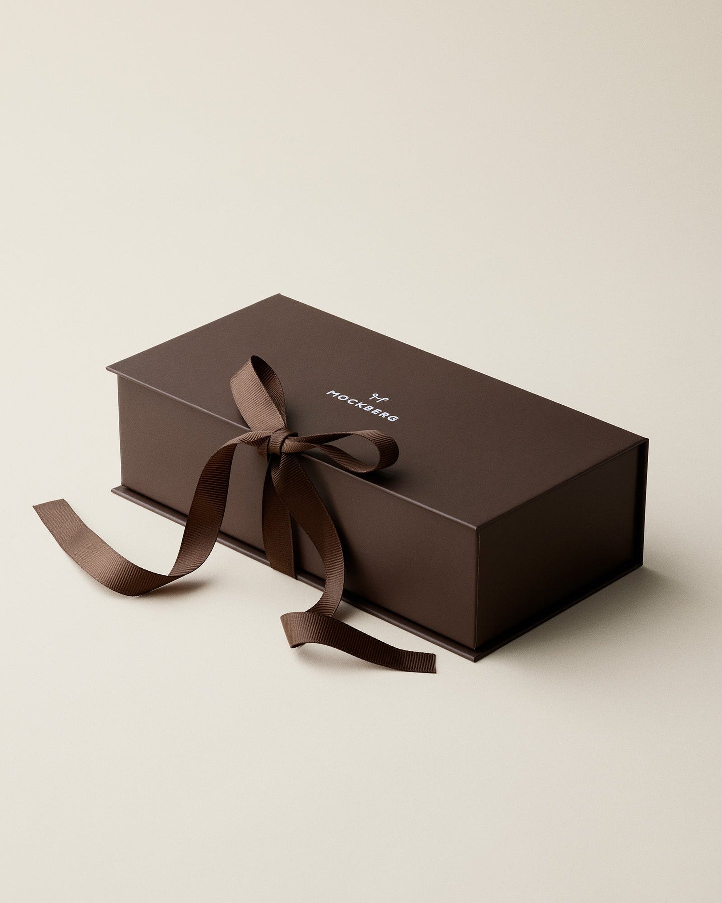 Large brown gift box