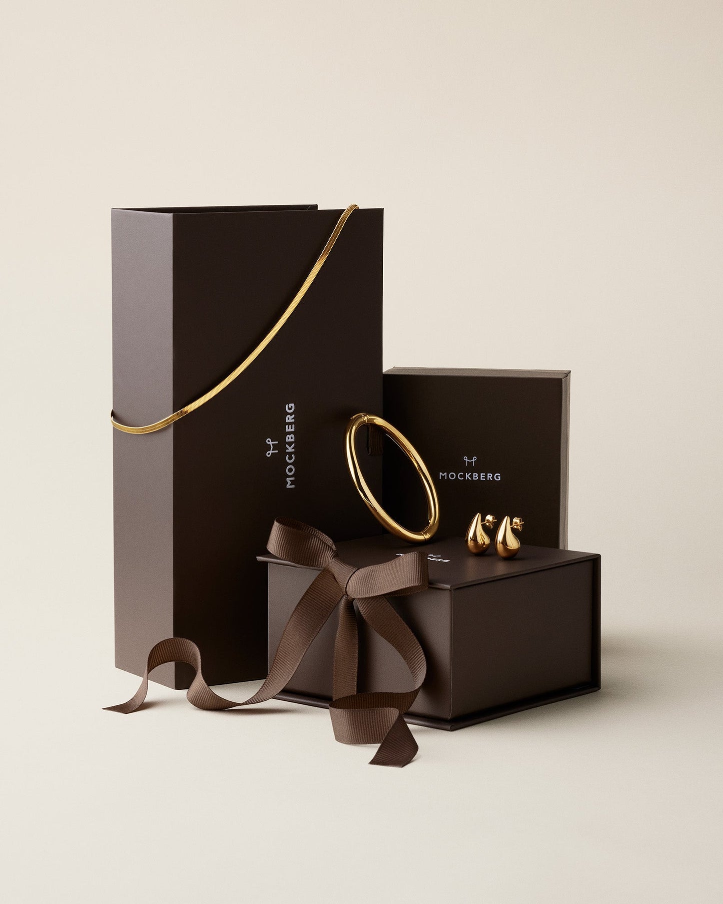 Small brown gift box