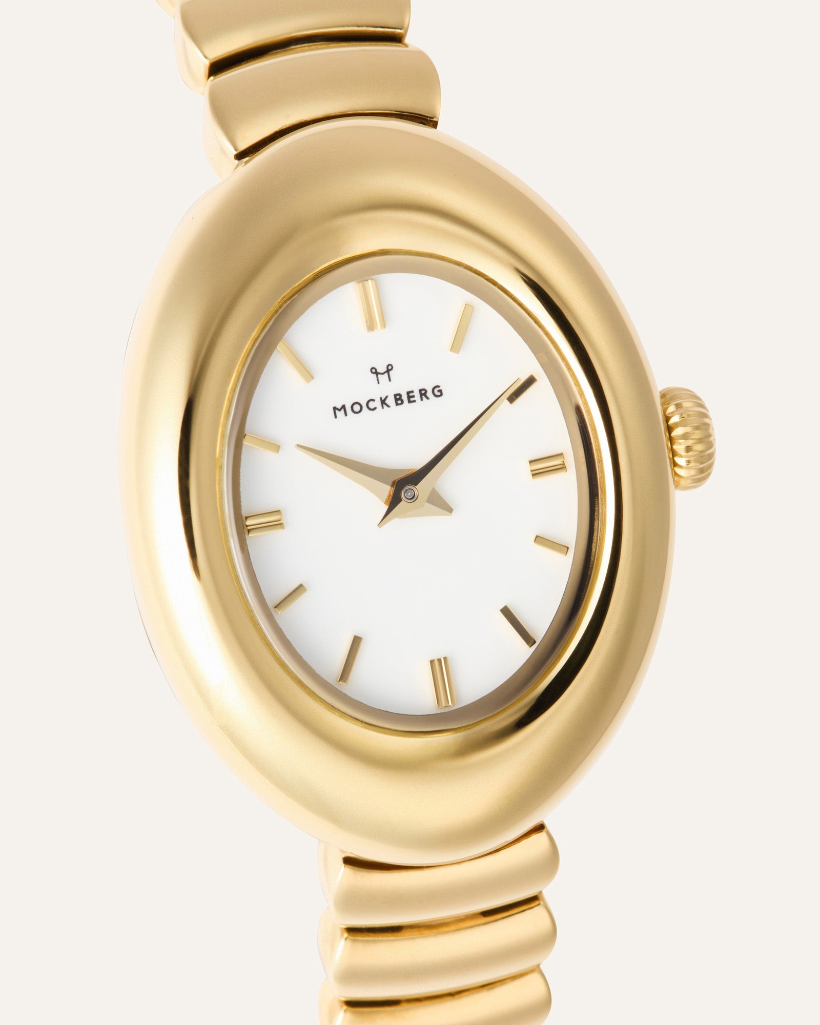 Belle Oval Gold Watch – Mockberg