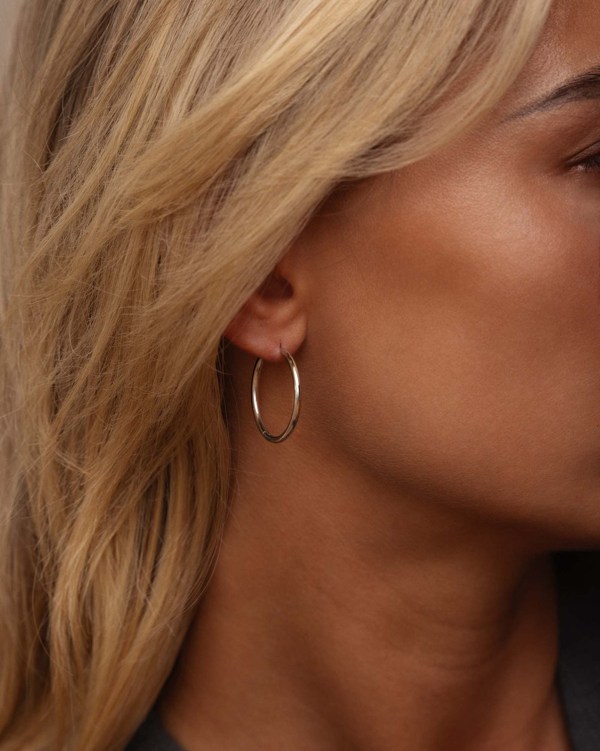 Slim Extra Large Hoops