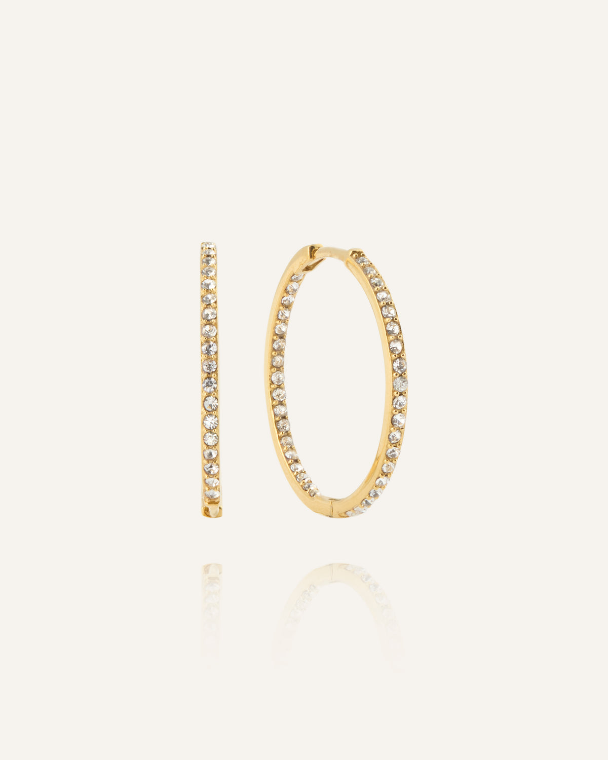 Sparkle Extra Large Hoops