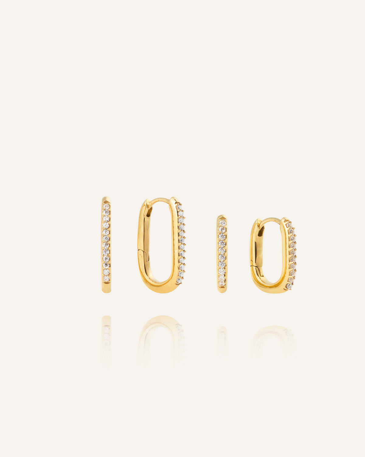 Sparkle Medium U-Hoops