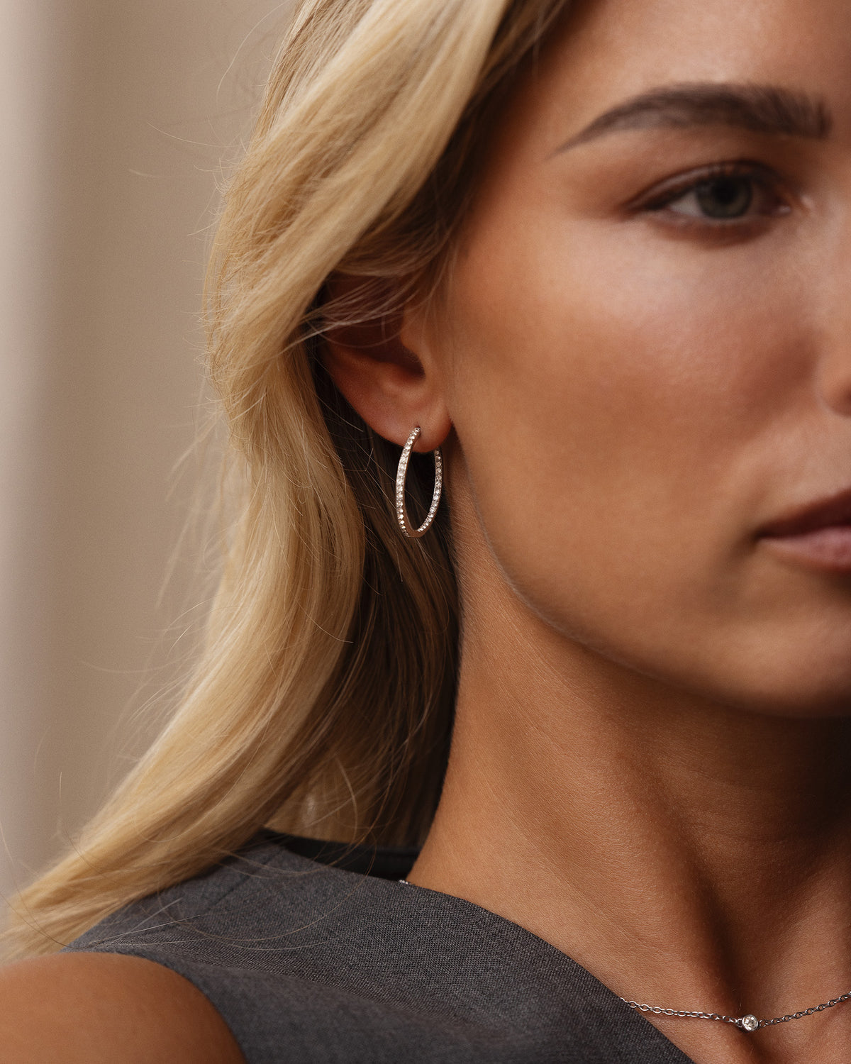 Sparkle Extra Large Hoops