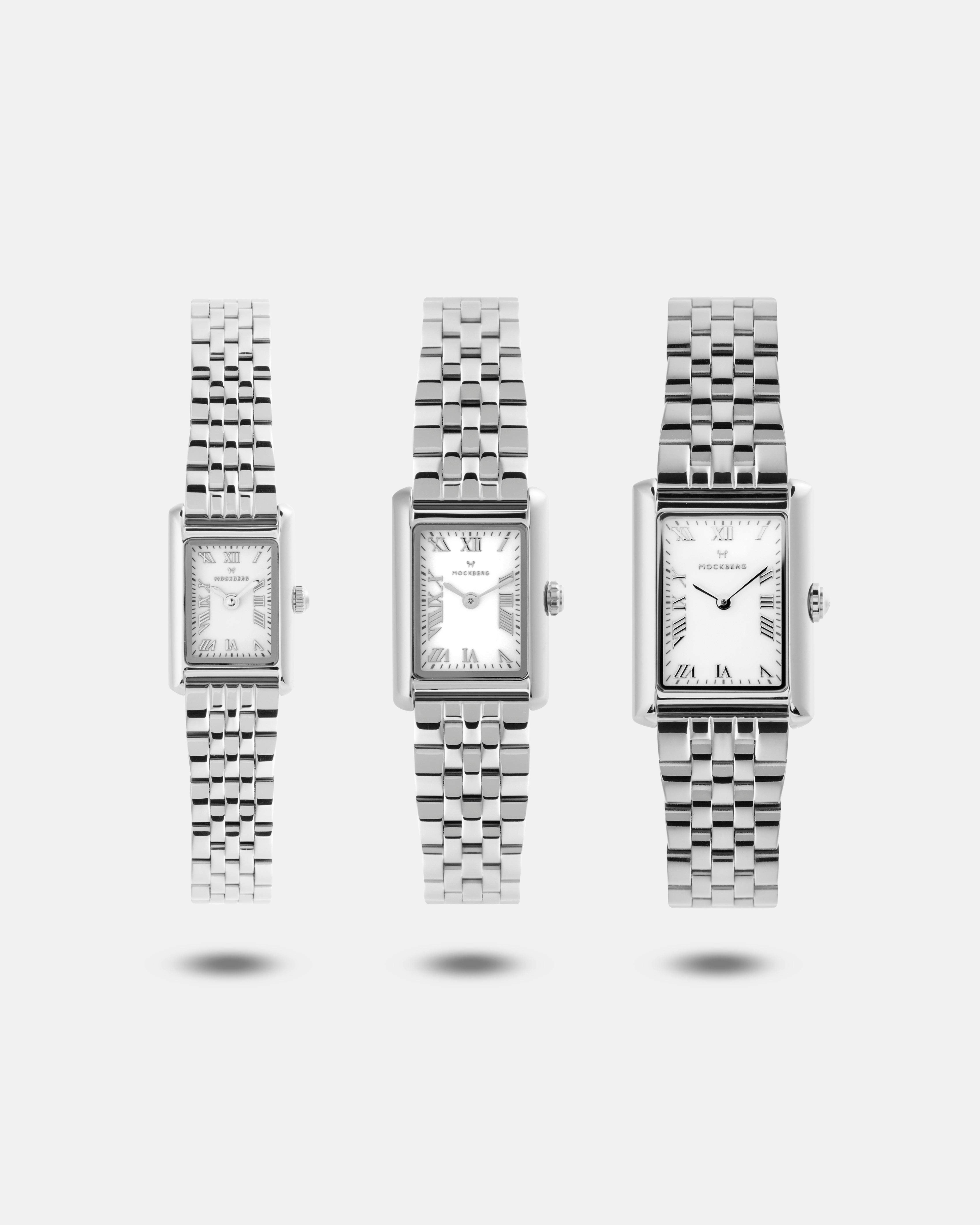 Timeless Silver Watch – Mockberg