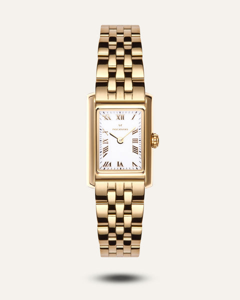 MOCKBERG ホワイト ゴールド 時計　MO620 Timeless Gold Watch – Mockberg