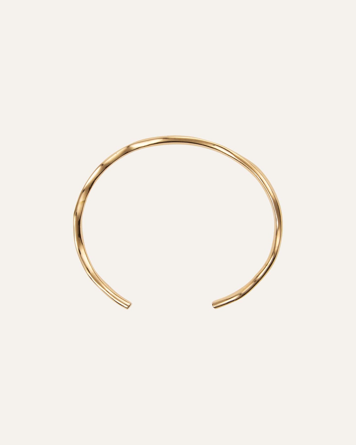 Wavy Bolded Cuff Bracelet