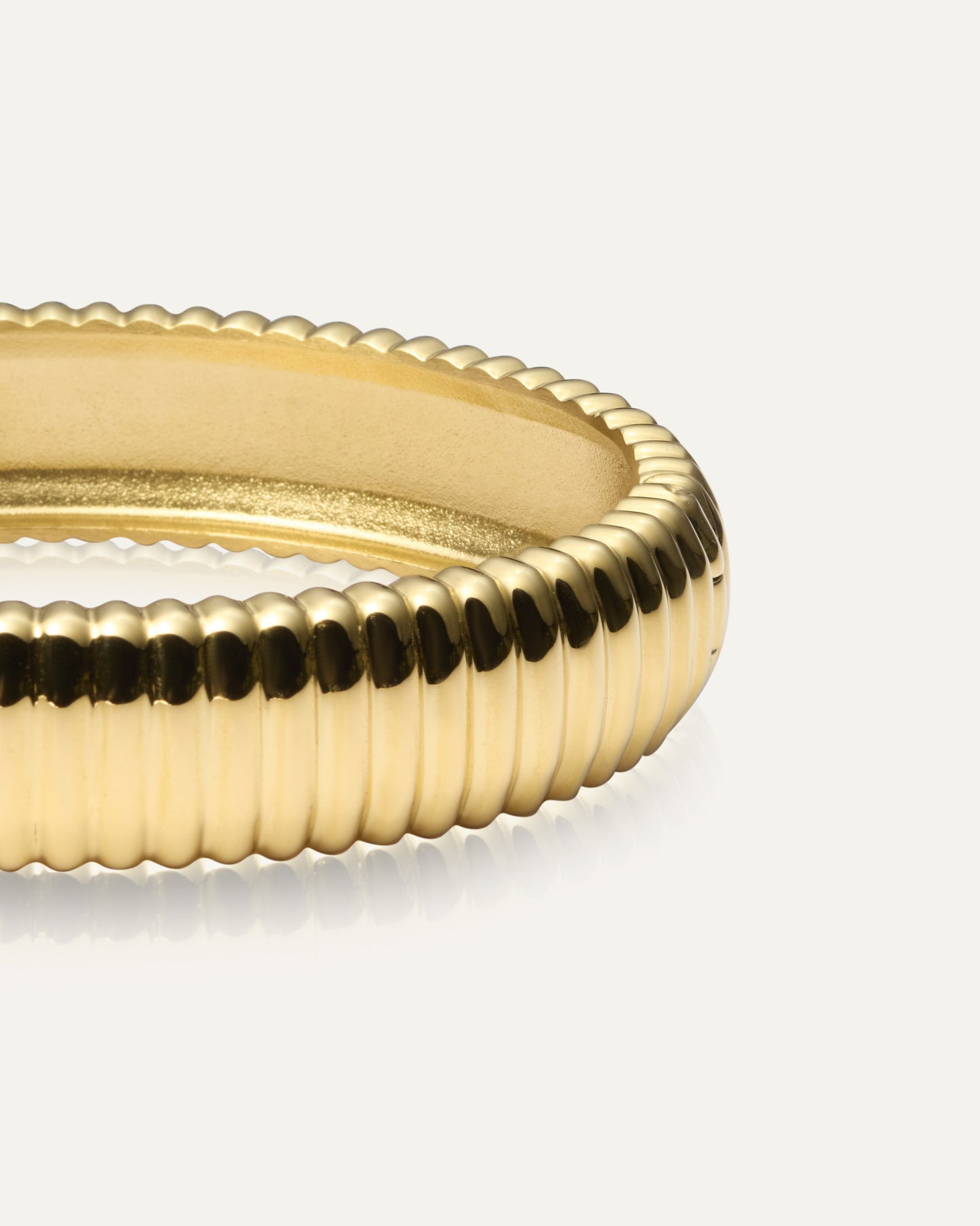 Retro Ribbed Bangle