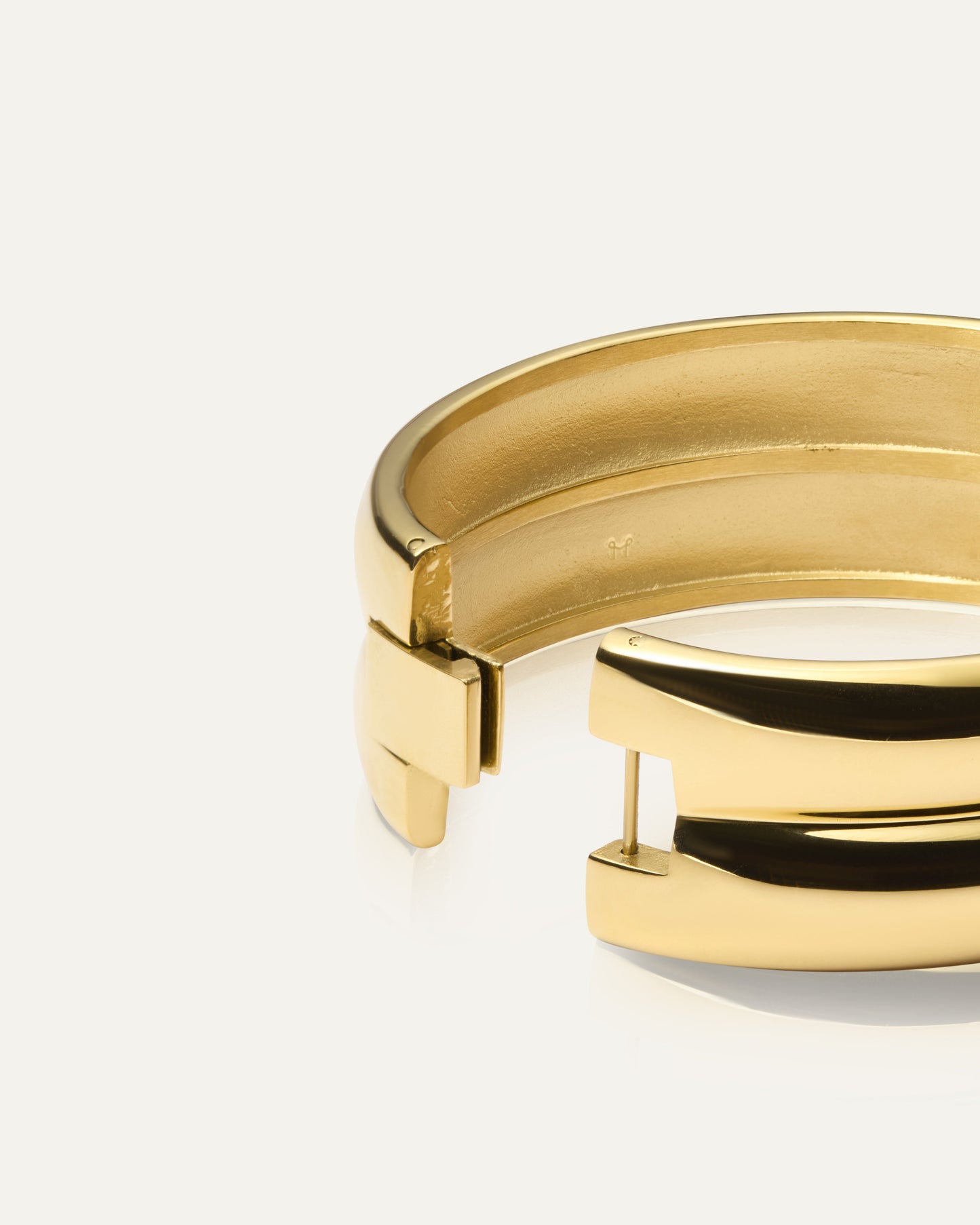 Rebel Double Gold Bangle